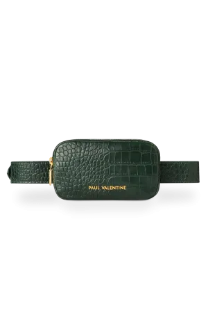 Amber Beltbag Green Croco