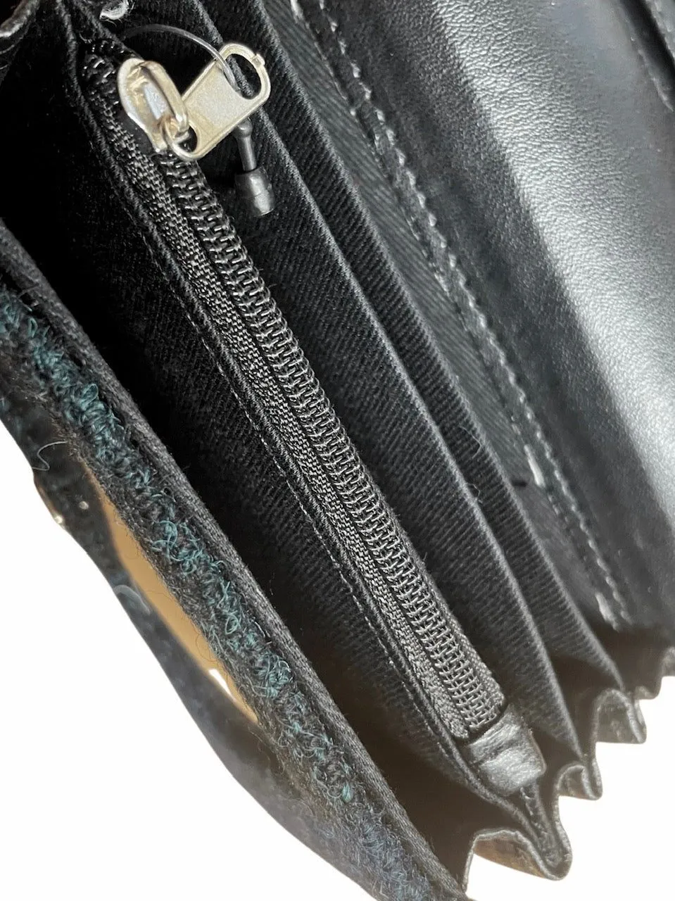 Harris Tweed Purse - Black Watch Tartan