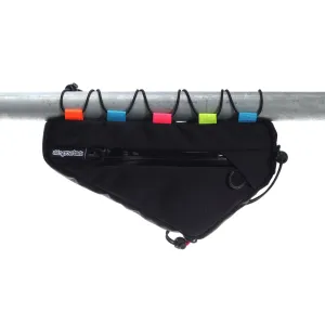 Wedge Frame Bag Neon Lace Up